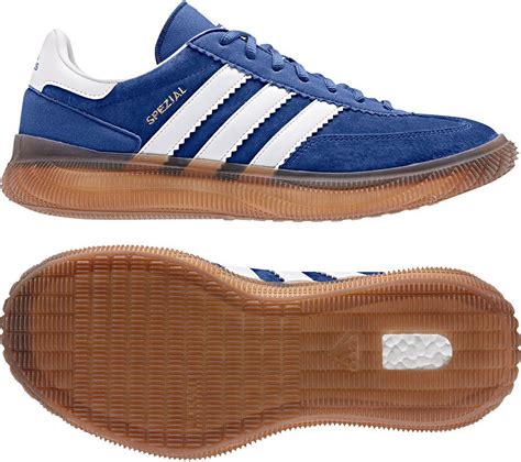 adidas herren hb spezial boost handballschuhe|Adidas HB Spezial Boost weiß/gold/blau (EF0645) .